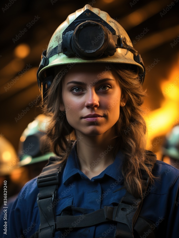 portrait of a person in helmet portrait of a person in helmet