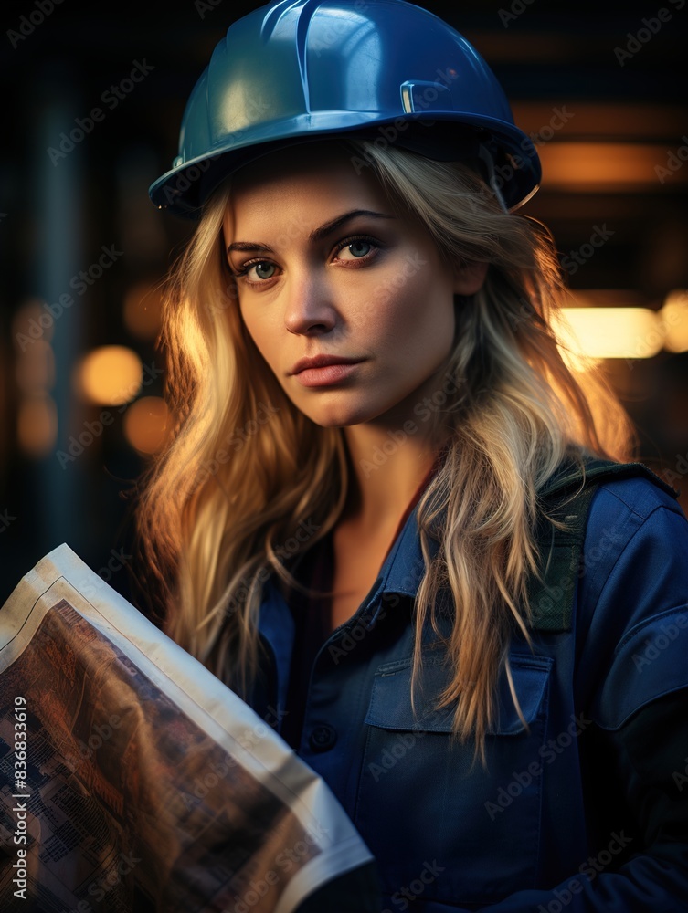portrait of a female architect portrait of a female architect
