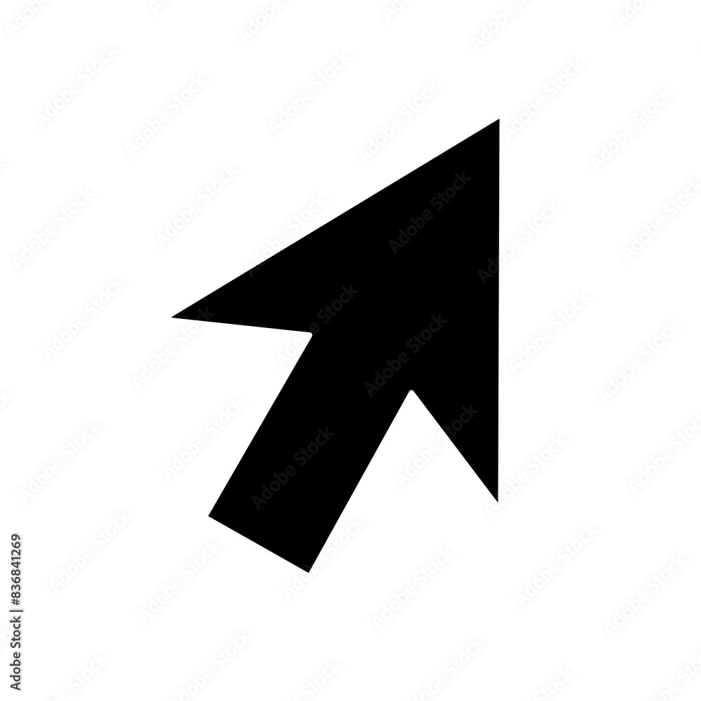 cursor icon vector on white background cursor icon vector on white background