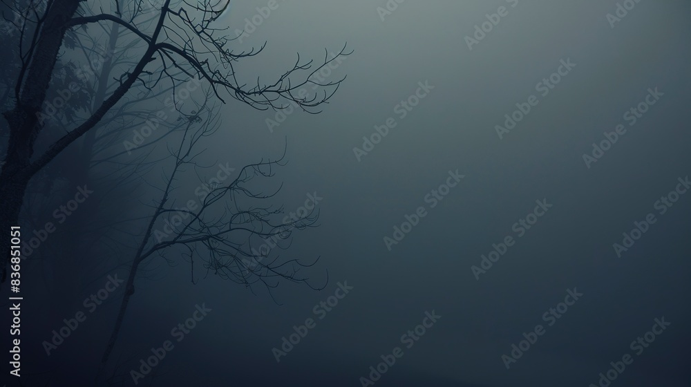 Ultrasound printout slot, close-up in fog, no humans, eerie, late night light Ultrasound printout slot, close-up in fog, no humans, eerie, late night light
