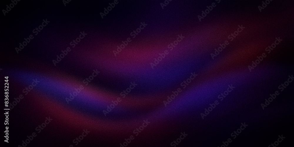 Obraz premium A mesmerizing abstract gradient with deep, rich transitions between dark purples, reds, blues. This elegant background is perfect for sophisticated designs, modern art, and luxurious visual content