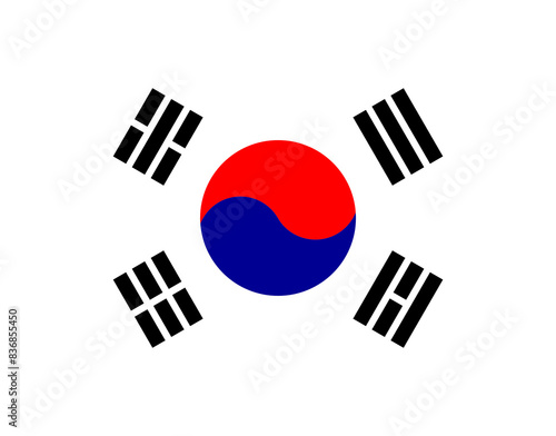 National flag of South Korea