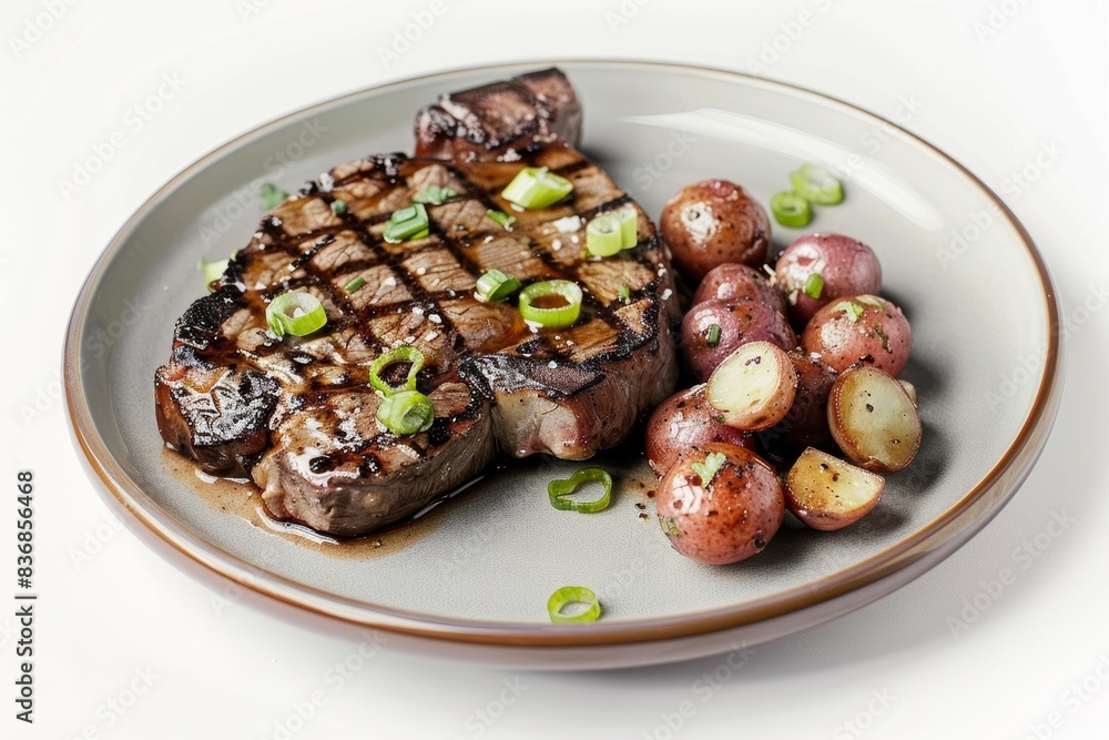 Robust Stout Pan Sauce Smothered T-Bone Steak with Char-Grilled Perfection Robust Stout Pan Sauce Smothered T-Bone Steak with Char-Grilled Perfection