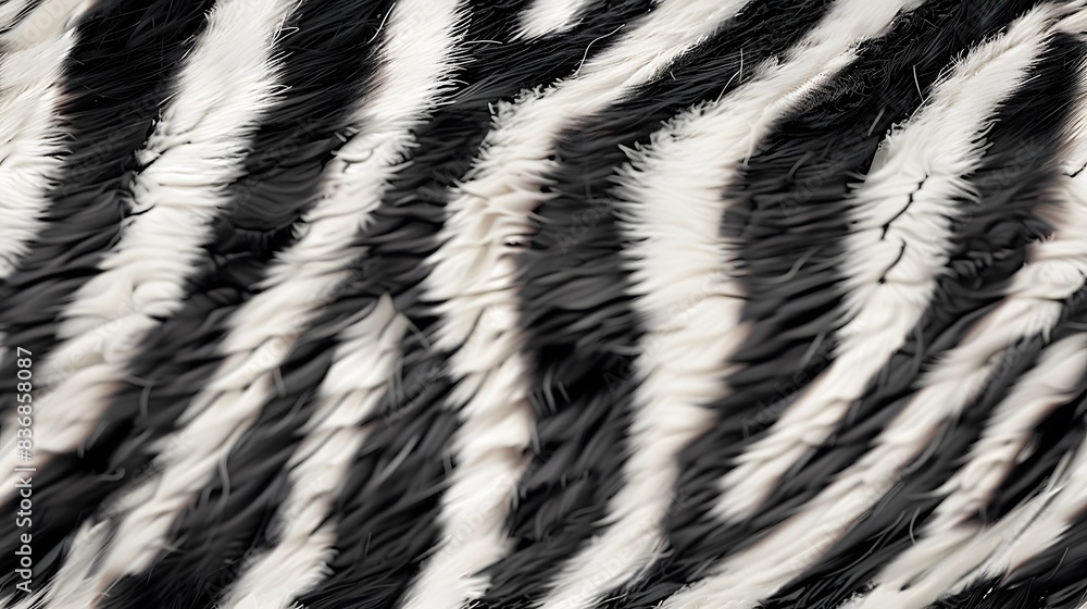 Seamless vertical zebra skin or tiger stripe pattern tileable black and white safari wildlife animal print background texture monochrome warbled abstract wavy wonky glitch lines fur coat Seamless vertical zebra skin or tiger stripe pattern tileable black and white safari wildlife animal print background texture monochrome warbled abstract wavy wonky glitch lines fur coat