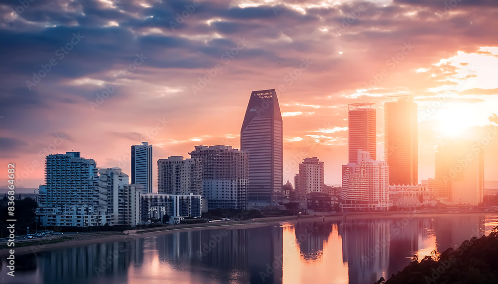 Fototapeta premium construction helmet on the street