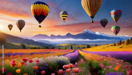 hot air balloon