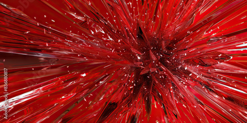 Anger (Red): A series of sharp, angular lines representing fury or rage