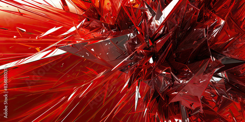 Anger (Red): A series of sharp, angular lines representing fury or rage