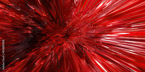 Anger (Red): A series of sharp, angular lines representing fury or rage