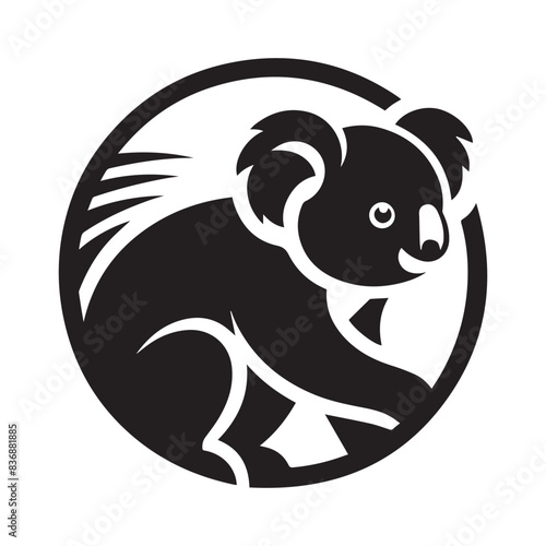 koala silhouette icon 