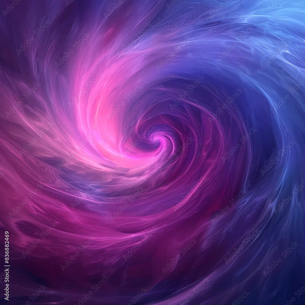 Created an imagination of the eye of the storm