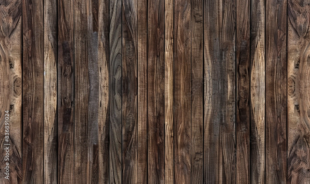 Naklejka premium Oak/ walnut wood seamless texture background nature template