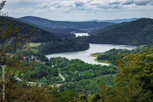 Fototapeta Naklejka Na Ścianę i Meble -  Bieszczady Solina