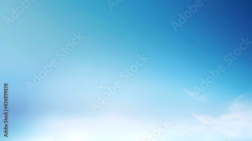 sky background Elegant Gradient Blue Background for Poster Design © ju