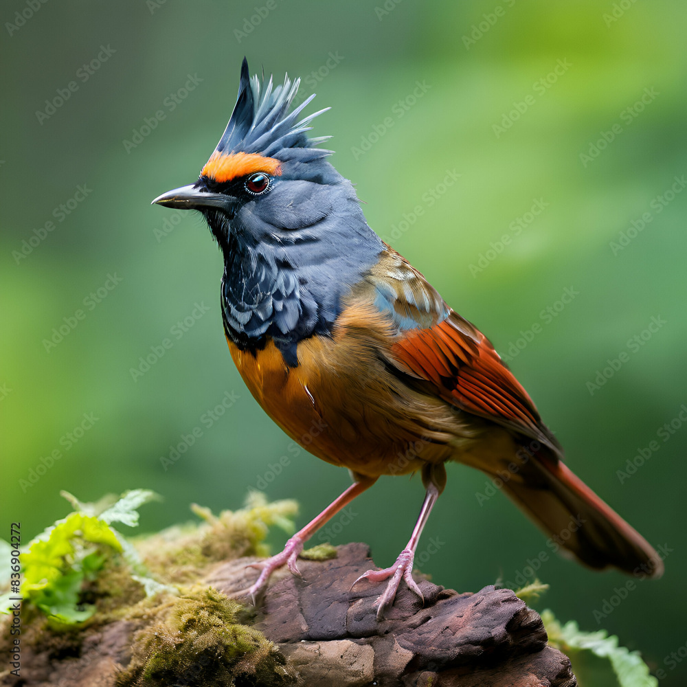 crested bunting Crested bunting perched on tree, Ranthambore Tiger Reserve, India green background generate ai
crested bunting Crested bunting perched on tree, Ranthambore Tiger Reserve, India green background generate ai