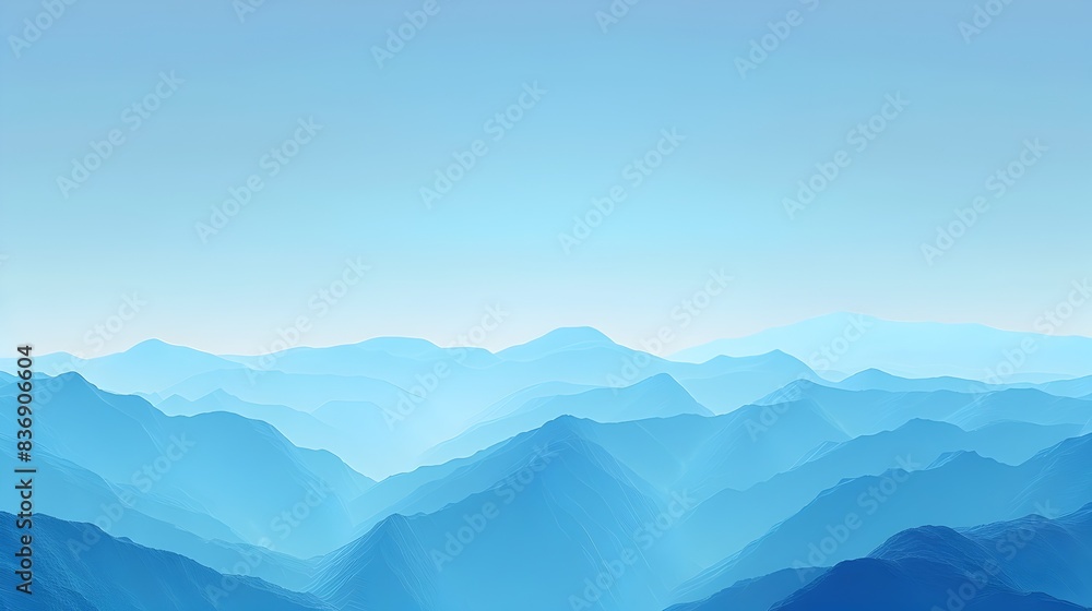 wallpaper background Majestic Blue Mountain Range under Clear Sky for Modern Presentations wallpaper background Majestic Blue Mountain Range under Clear Sky for Modern Presentations