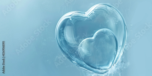 Gratitude (Light Blue): A heart shape with a smaller heart inside, symbolizing appreciation and thankfulness