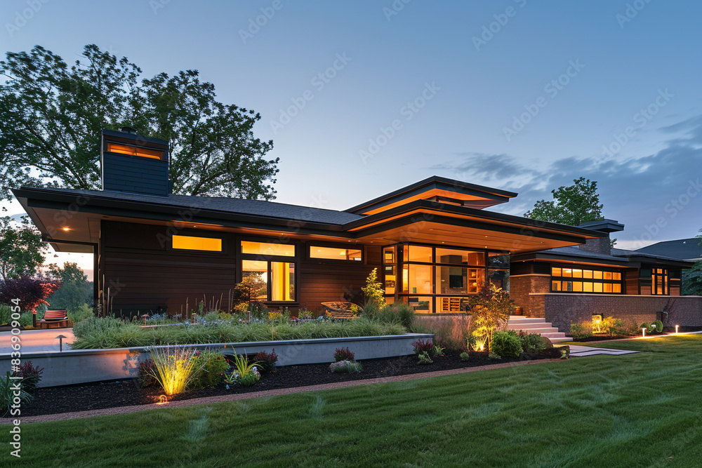 Contemporary Craftsman Style New Construction Amber House Highlighting Minimalist Design and Eco-Friendly Materials Contemporary Craftsman Style New Construction Amber House Highlighting Minimalist Design and Eco-Friendly Materials