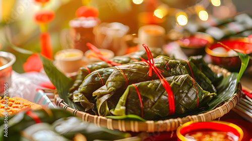 Guozheng zongzi of Dragon Boat Festival