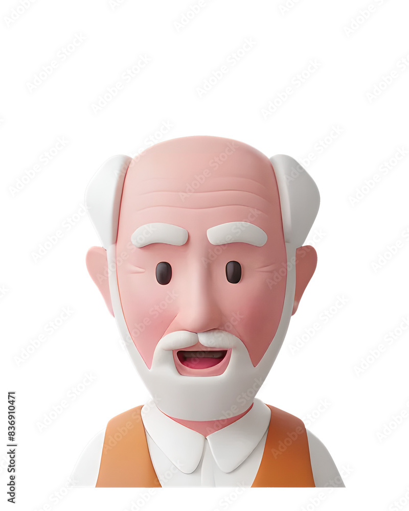3D Old Man 3D Old Man