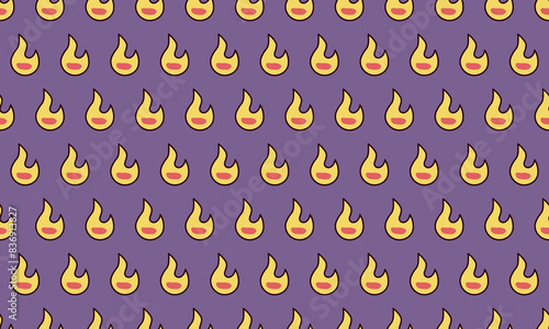 Handdrawn Fire Background
