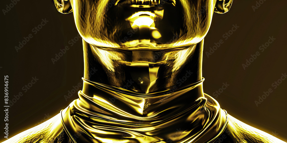 Pride (Gold): A raised chin or chest indicating a sense of accomplishment or self-worth Pride (Gold): A raised chin or chest indicating a sense of accomplishment or self-worth