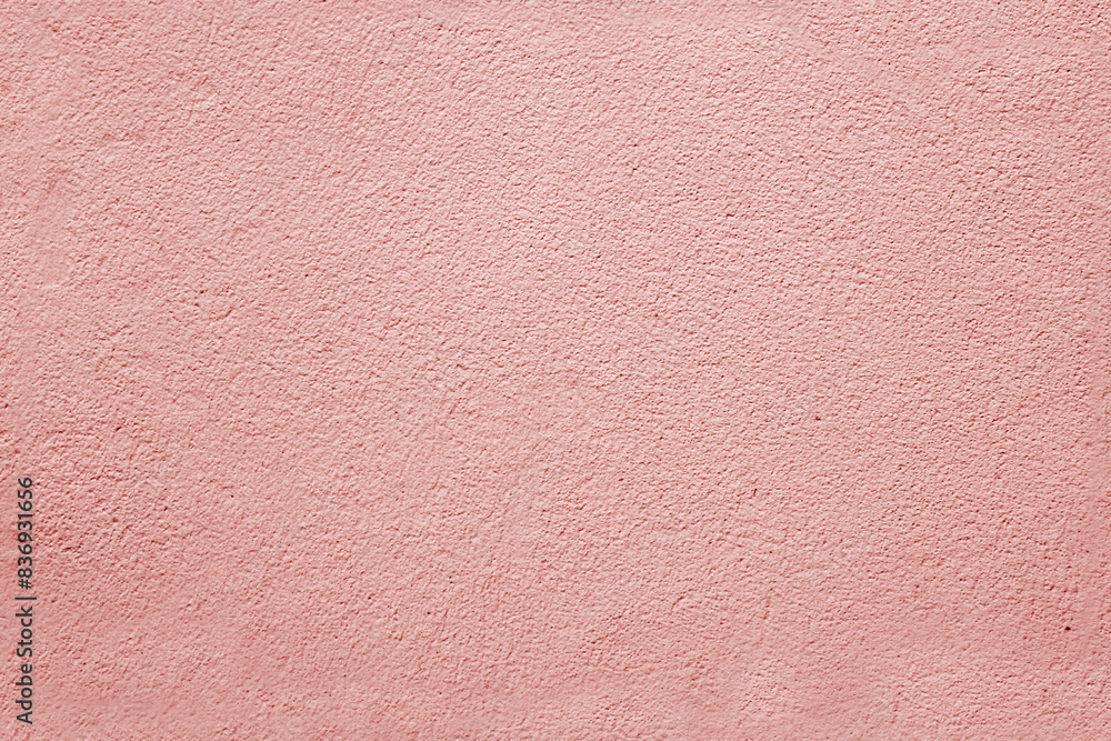 Fototapeta premium Texture of old shabby pink plaster.