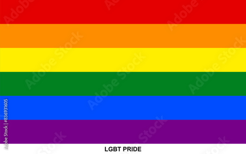 Flag of LGBT PRIDE, LGBT PRIDE flag