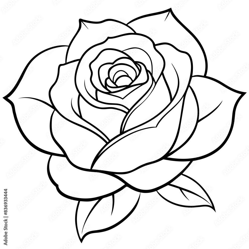 white rose isolated on black white rose isolated on black