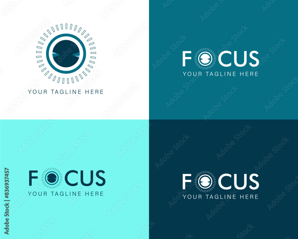 Fototapeta premium Focus Logo
