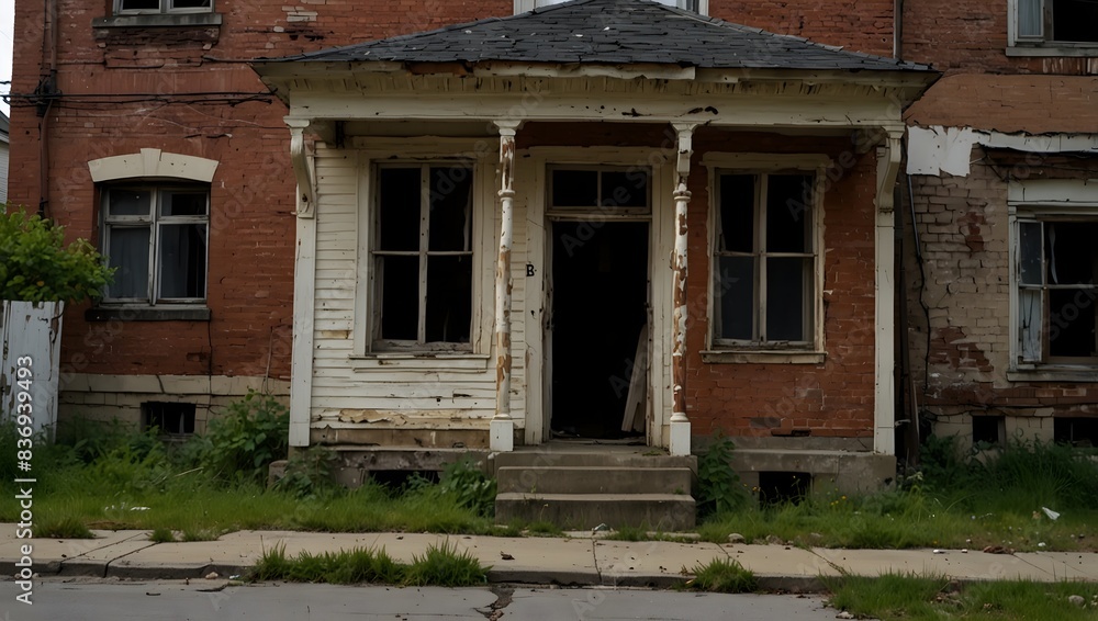 A poem capturing the sense of dread that emanates from the dilapidated facade of the abandoned house at the end of the street ai_generated A poem capturing the sense of dread that emanates from the dilapidated facade of the abandoned house at the end of the street ai_generated