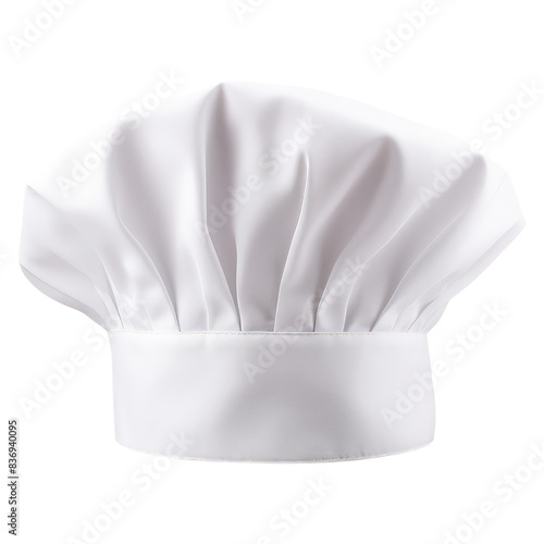 Chef hat isolated on transparent background Remove, Clipping Path