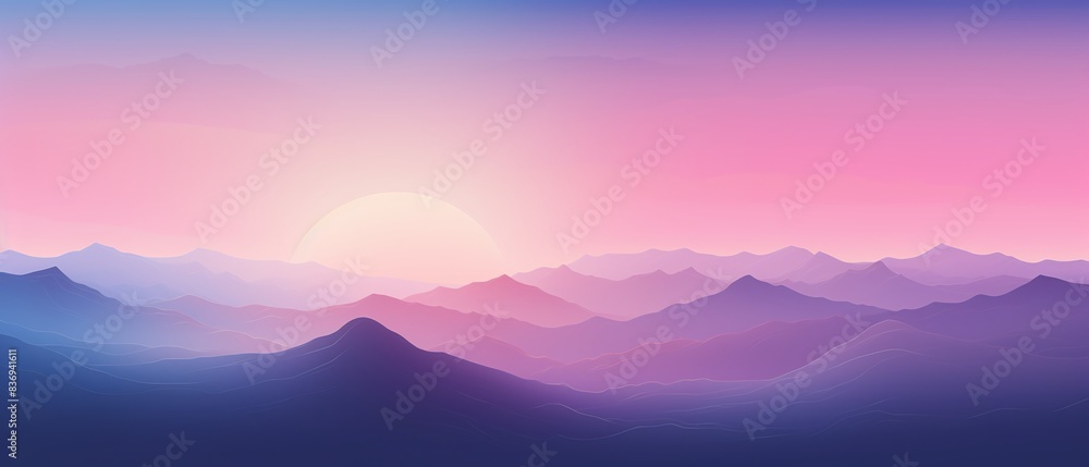 Smooth Gradients Blending Subtly for a Serene Minimalist Background
