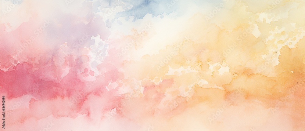 Soft Blended Watercolor Textures Background Soft Blended Watercolor Textures Background
