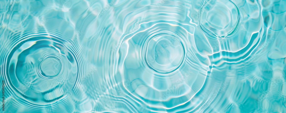 Close-up image of water surface with gentle ripples and concentric rings, capturing the serene and refreshing essence of calm water Close-up image of water surface with gentle ripples and concentric rings, capturing the serene and refreshing essence of calm water