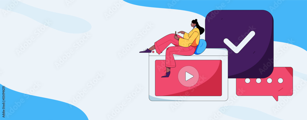 Education and learning people flat vector concept hand drawn illustration
Education and learning people flat vector concept hand drawn illustration