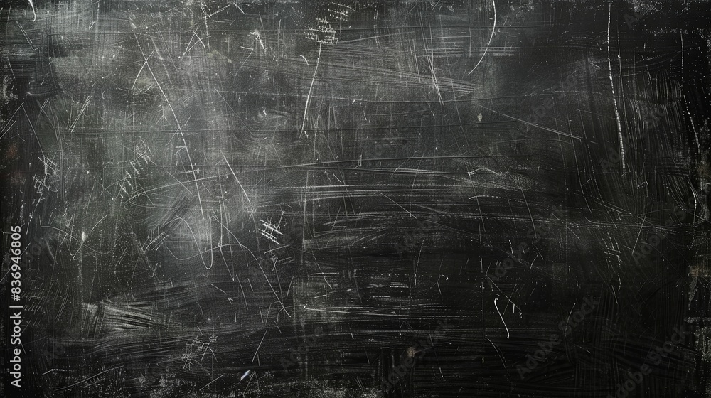 Creative Space: Blackboard with Chalk Marks Creative Space: Blackboard with Chalk Marks