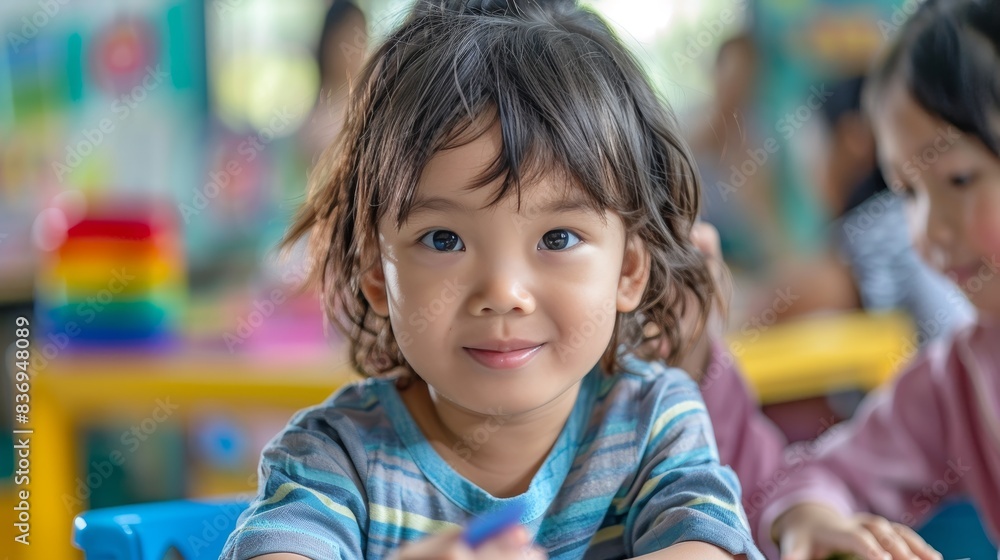 A young child using educational flashcards to learn new words, with a parent or teacher helping and encouraging them. A young child using educational flashcards to learn new words, with a parent or teacher helping and encouraging them.