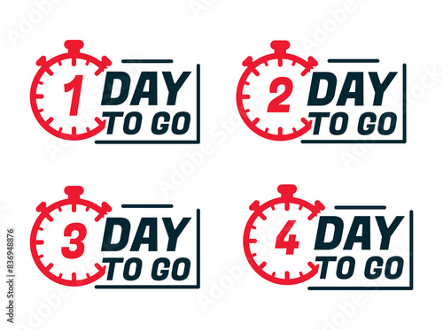 a few more days Count down the remaining days