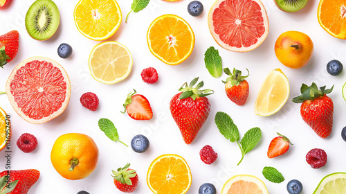 fruit and vegetable background