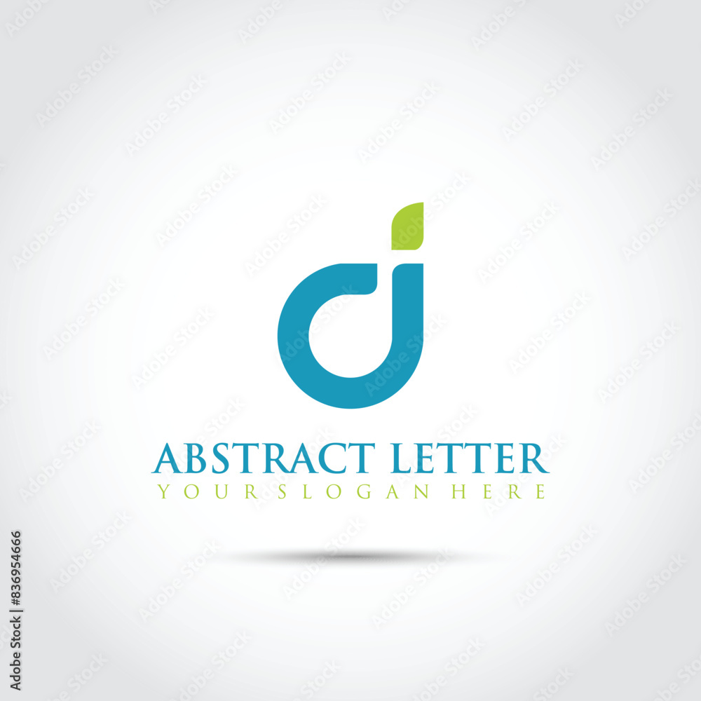 Abstract Letter D Logo Template. Vector Illustrator Abstract Letter D Logo Template. Vector Illustrator