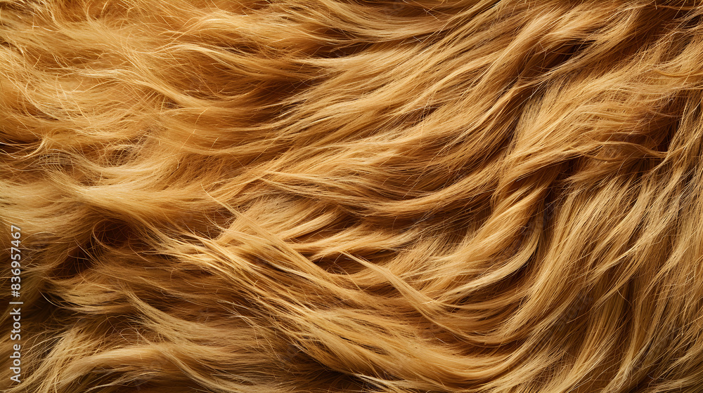 Lion mane texture, golden and detailed background Lion mane texture, golden and detailed background