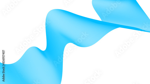 Abstract blue soft transparent wave. Set of blue wavy elements. Dynamic waves. relaxing music sound or technology. banner, web, cover, poster, flyer, card. vector illustration