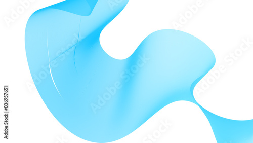 Abstract blue soft transparent wave. Set of blue wavy elements. Dynamic waves. relaxing music sound or technology. banner, web, cover, poster, flyer, card. vector illustration