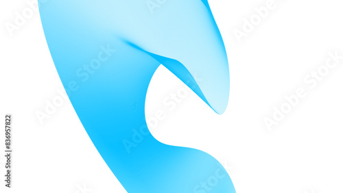 Abstract blue soft transparent wave. Set of blue wavy elements. Dynamic waves. relaxing music sound or technology. banner, web, cover, poster, flyer, card. vector illustration