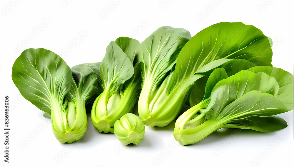 Bok choy commonly known as pak choy featuring its distinctive crunchy leaves, Ai Generated Bok choy commonly known as pak choy featuring its distinctive crunchy leaves, Ai Generated