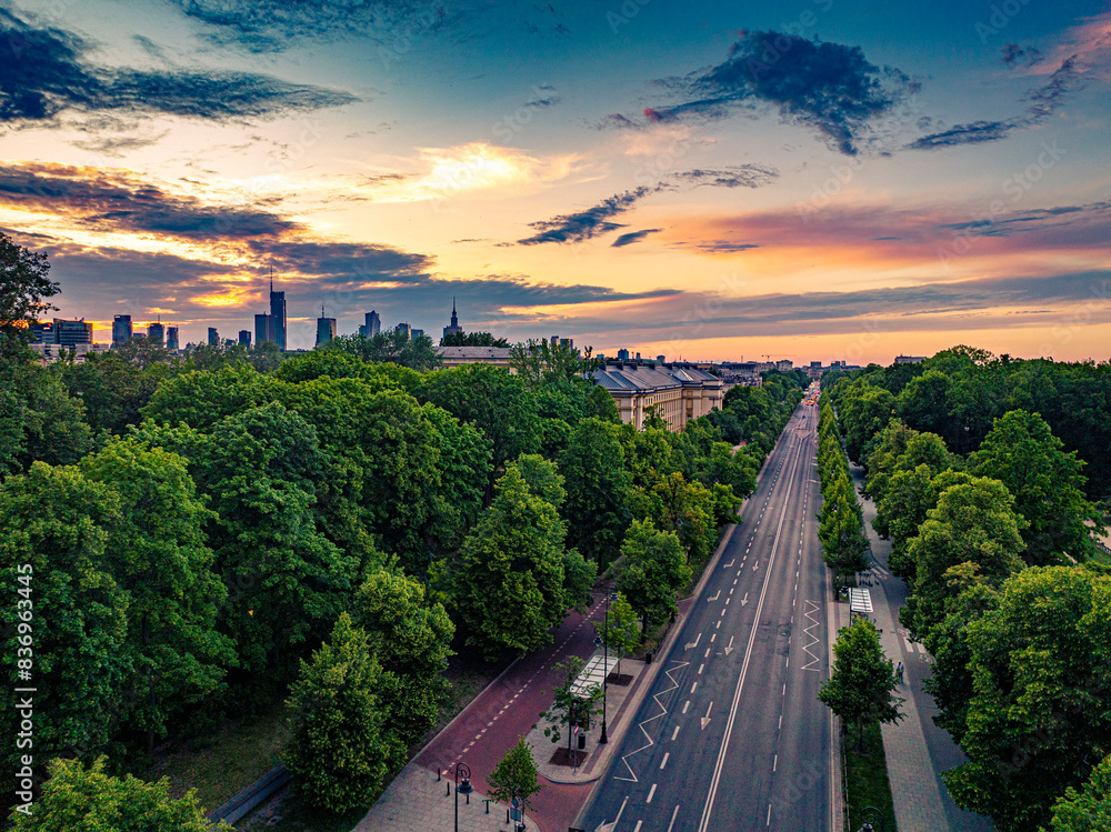 Obraz premium Warszawa