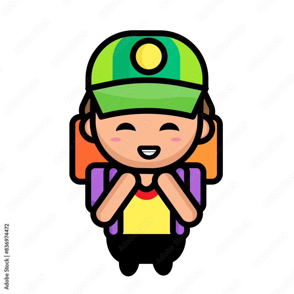 illustration of a climber illustration of a climber