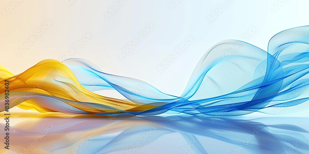 Colorful Flowing Wave Abstract Colorful Flowing Wave Abstract