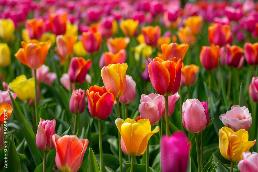 Experience the breathtaking kaleidoscope of vibrant tulips at the Netherlands Tulip Festival, a mesmerizing display of nature's beauty. Experience the breathtaking kaleidoscope of vibrant tulips at the Netherlands Tulip Festival, a mesmerizing display of nature's beauty.